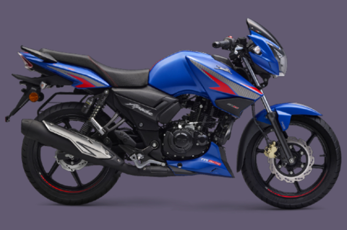 Rtr 160 2v on sale on road price